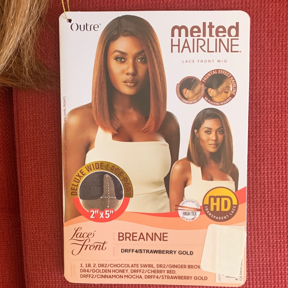 Melted Hairline Lace Front Wig - Breanne (Strawberry Gold)